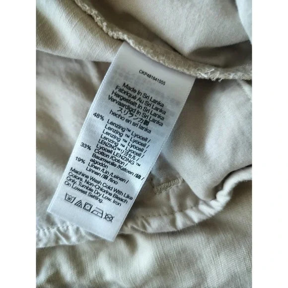 Madewell Women's Harvest Moon The Harlow Wide-Leg Pants Full-Length Size 8 - Picture 13 of 13